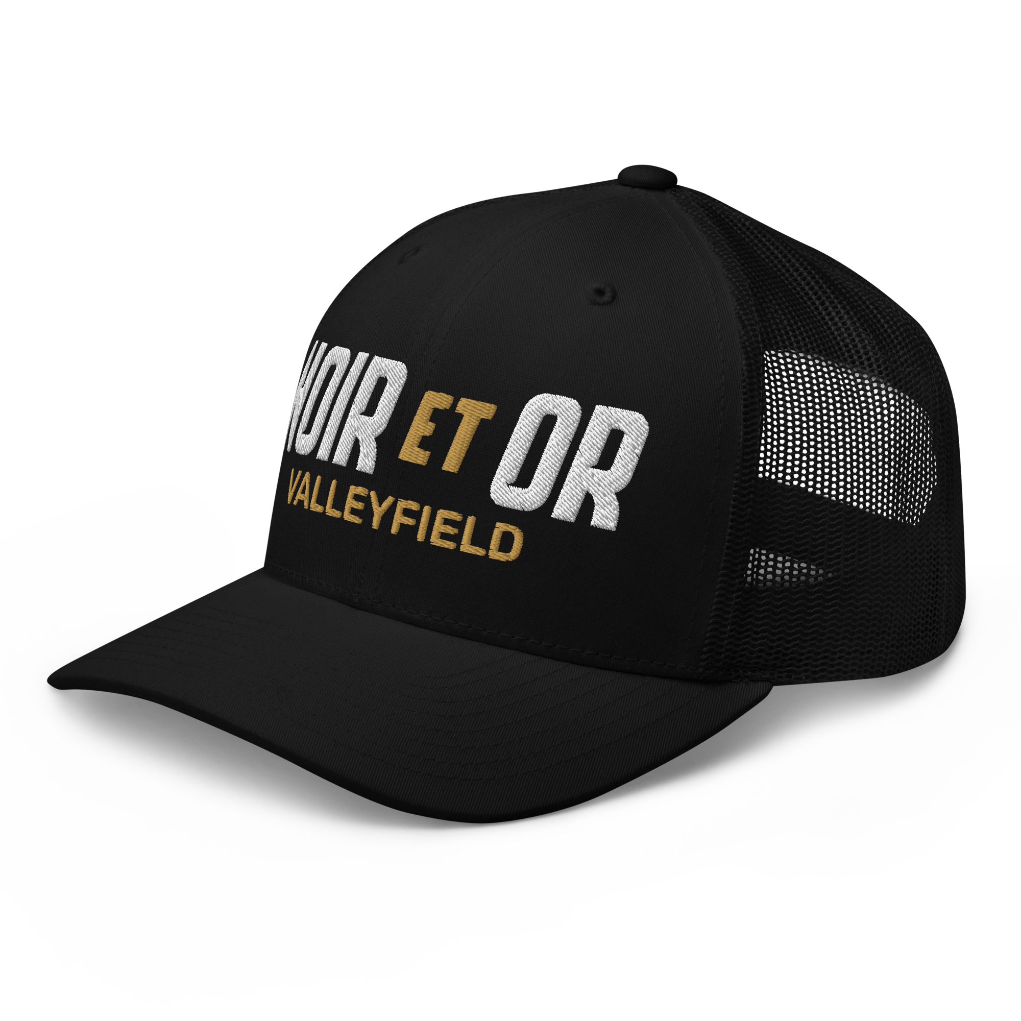 Casquette Noir et Or